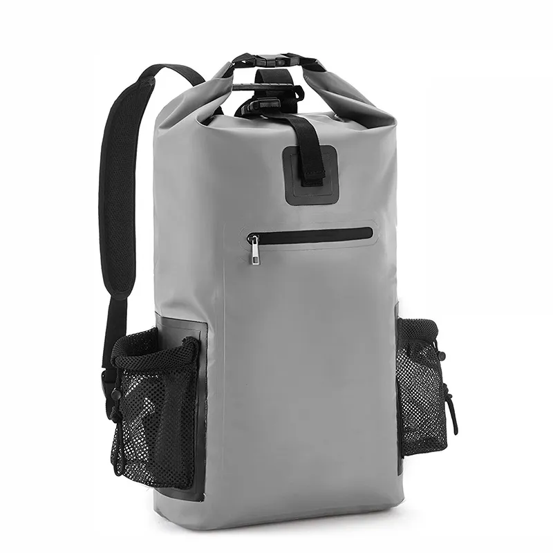 Leyi PVC Camping Mountain Travel Bags Backpack, Backpack for Outdoor Hiking Travel Daily Unisex Outdoor Waterproof Bag