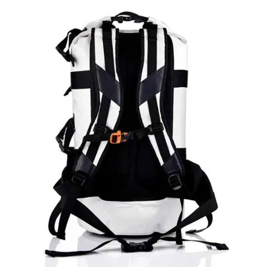 Leyi Wholesale Camping Leather Dry Hiking Sport Custom Logo Roll Top Backpack Waterproof Shoulder Bag
