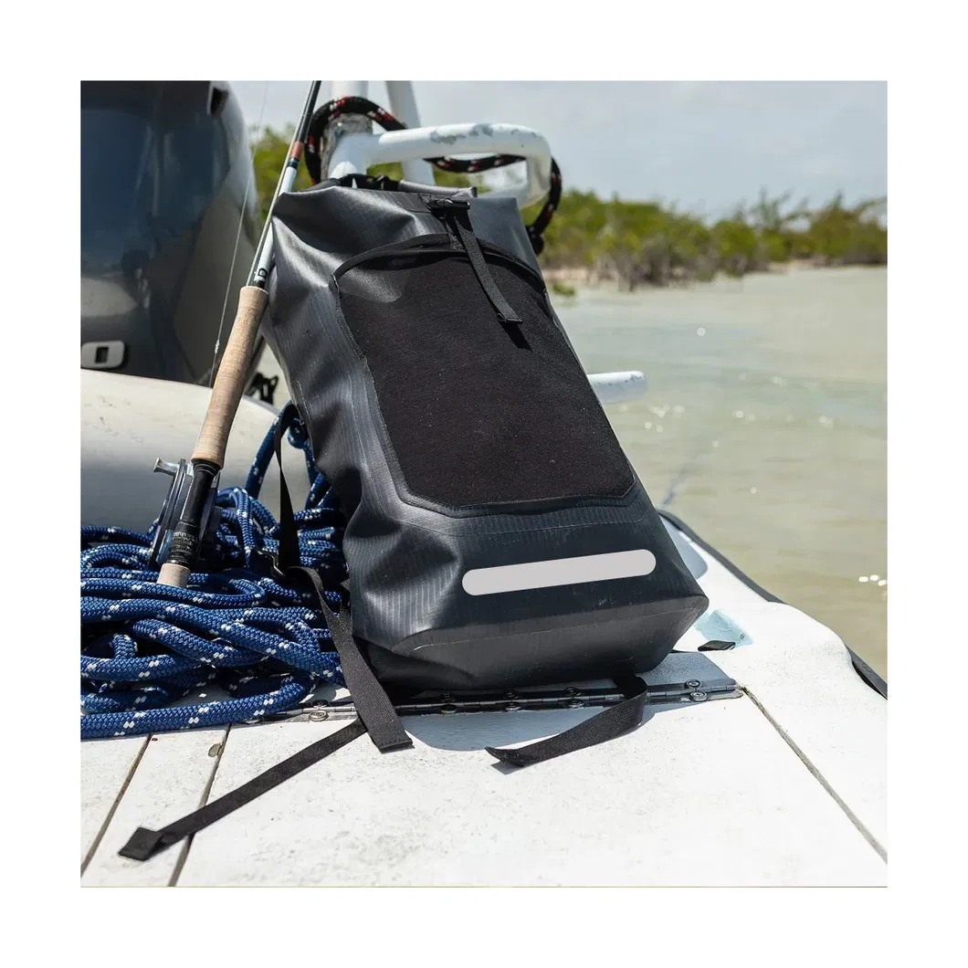 Leyi Large Capacity Leisure Travel Waterproof Backpack Plastic Custom Fishing Tackle Shoulder Bag