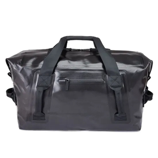 Leyi Customised Duffle Bag Waterproof Luggage Travel Leather Duffle Weekend Bag Leather Carry on Bag Travel Tote Duffel Bag