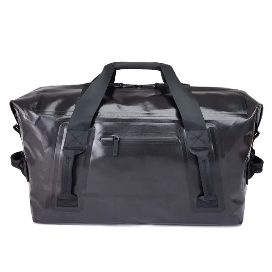 Leyi Customised Duffle Bag Waterproof Luggage Travel Leather Duffle Weekend Bag Leather Carry on Bag Travel Tote Duffel Bag