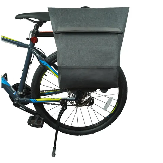Leyi Waterproof Bicycle Saddle Bag Bike Pannier Bag One Side Outdoor 3 in 1 Waterproof Bike Pannier Bag