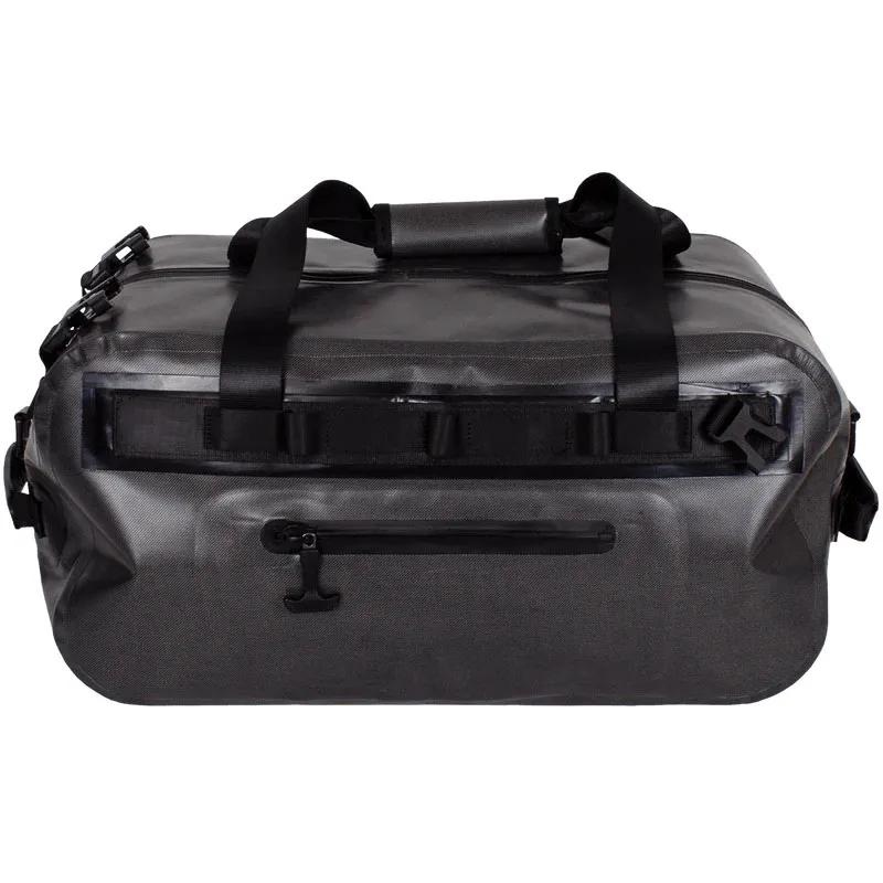 Leyi Luxury Duffel Bag Outdoor Luggage Travel Bag, PVC Duffel Bag L Backpack, Oil Waxy Leather Gym Duffel Travel Bags for Men