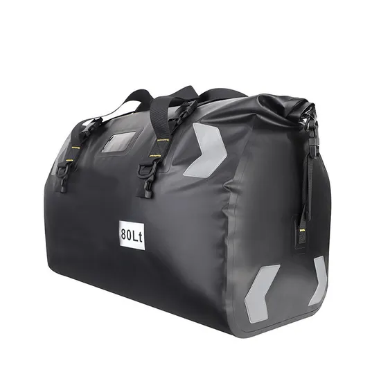 Leyi PVC TPU Material Waterproof Outdoor Long Travel Motor Bike Side Bag, Motor Bike Side Bag, Motorcycle Leg Tail Bag