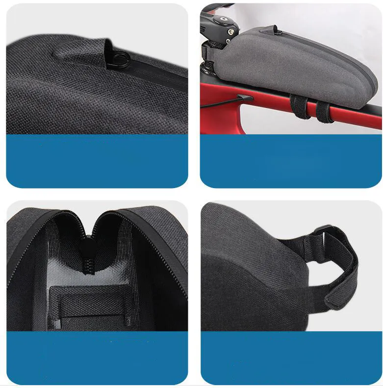 Custom Front Frame Bag Outdoor Waterproof Phone Mountain Top Tube Bag Bike Accessories for Cycling Pouch Bicycle Bag