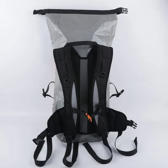 Leyi Camping Backpack Roll Top Dry Waterproof Bag, Custom Waterproof Backpack 25L, OEM Low Price Waterproof Backpack Outdoor