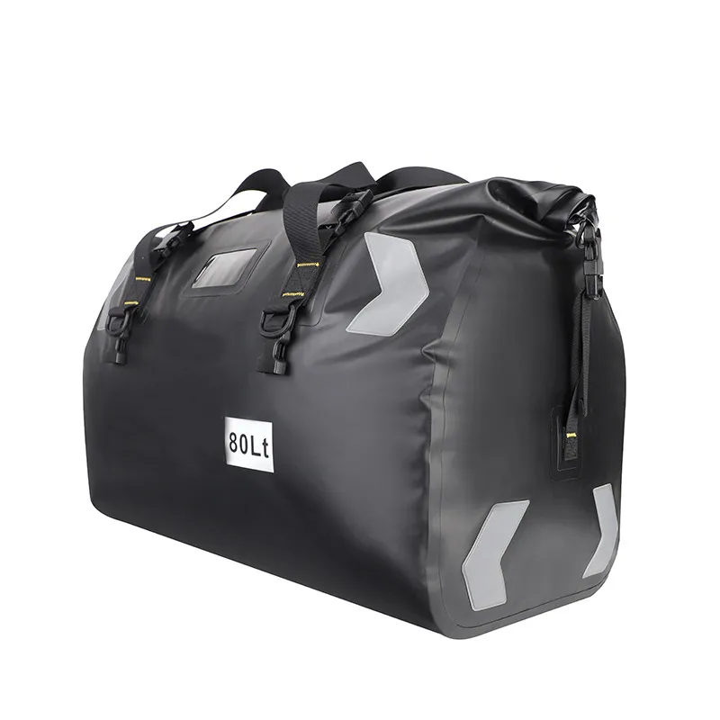 Leyi PVC TPU Material Waterproof Outdoor Long Travel Motor Bike Side Bag, Motor Bike Side Bag, Motorcycle Leg Tail Bag
