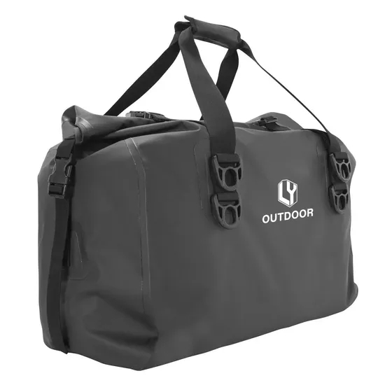 Custom Logo Motor Cycling Travel Bag Large Capacity PVC Waterproof Carrying Bag for Motorcycle Luggage