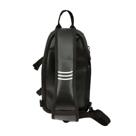Leyi Multi-Functional PVC TPU Tackle Sling Bag Black Fishing Backpack Waterproof Bag Fly Fishing Backpacks