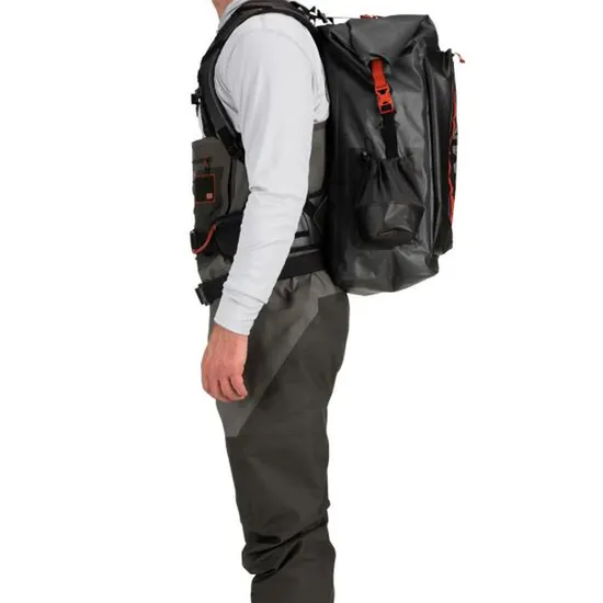 Outdoor Waterproof Fly Fishing Tackle Bag Leak Proof Waterproof Fish Backpack
