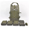 Leyi Custom Log Nylon Green Backpack Dry Bag Waterproof Outdoor Backpack for Men Waterproof Canvas Backpack Men Travel Rucksack