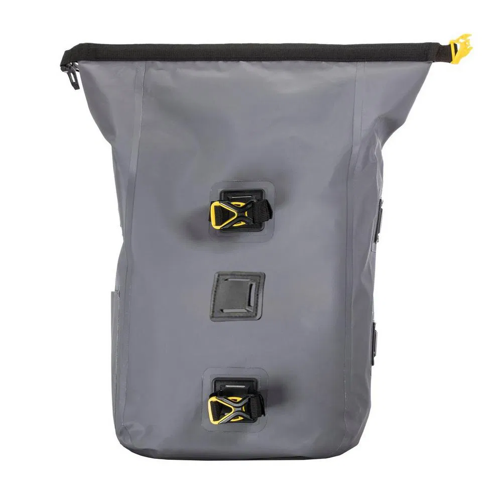 Comfortable Waterproof Roll-Top Waist Pack Fly Fishing Organizer Bag with Padding Shoulder Strap