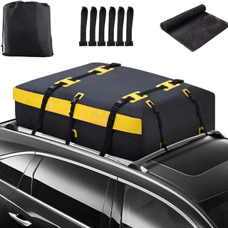 Leyi 2024 New Car Roof Luggage Bag, Waterproof Car Roof Bag All Vehicles SUV with Roof Bag Anti-Tear