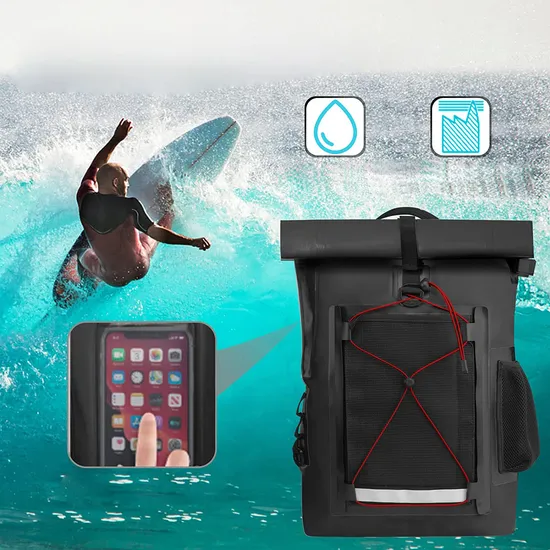 500d PVC Roll Top Design Drybag 30L Hiking Camping Floating Waterproof Dry Bag Backpack