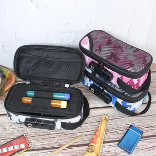 Leyi Custom Vintage 16oz Canvas Rolltop Smell Proof Backpack Smell Proof Backpack Carbon Lined, Smell Proof Bag Backpack