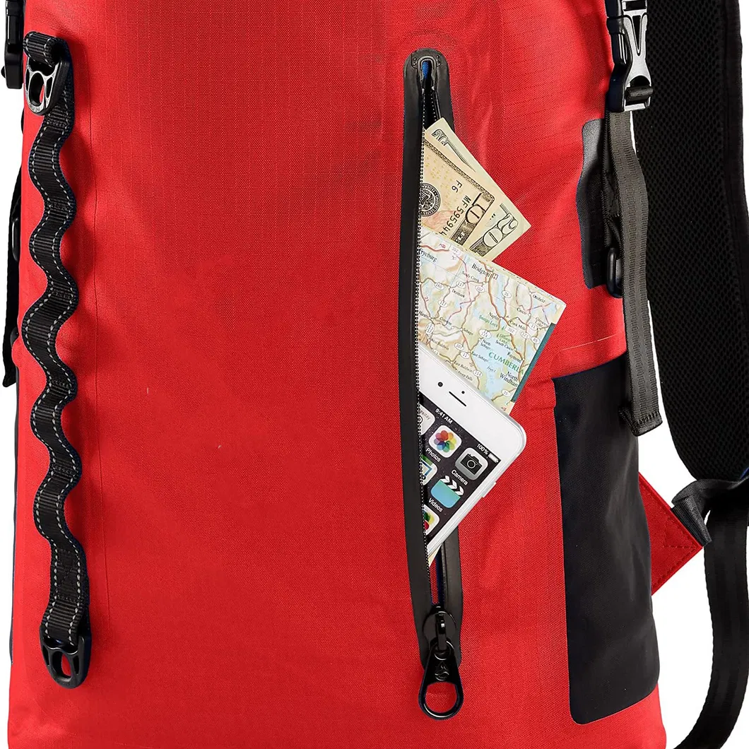 Outdoor Durable Roll up Dry Bag Travel Camping Hiking Kayaking Boating Waterproof Backpack PVC Customized Unisex Custom Designs