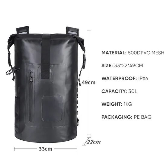 Leyi High Quality Waterproof Travel Backpack Waterproof Backpack Bag Waterproof Durable Bag Men Leather Travel Bags