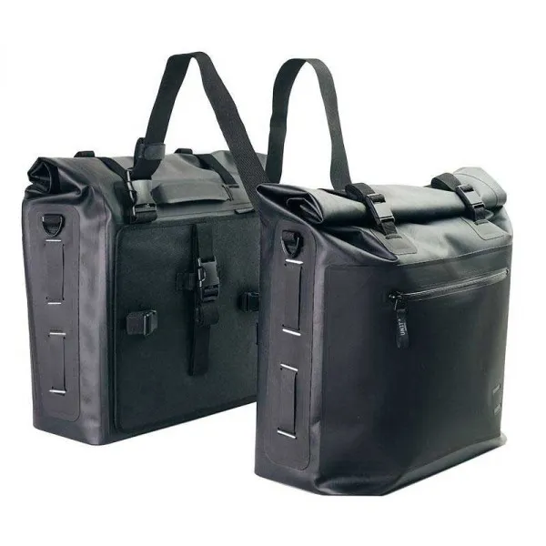 TPU Waterproof Motorcycle Side Tail Saddle Bag 45L for Cycling