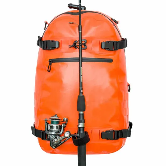 Wholesale Large Fishing Bag Outdoor Fishing Rod Holder PVC TPU Waterproof Fishing Tackle Backpack