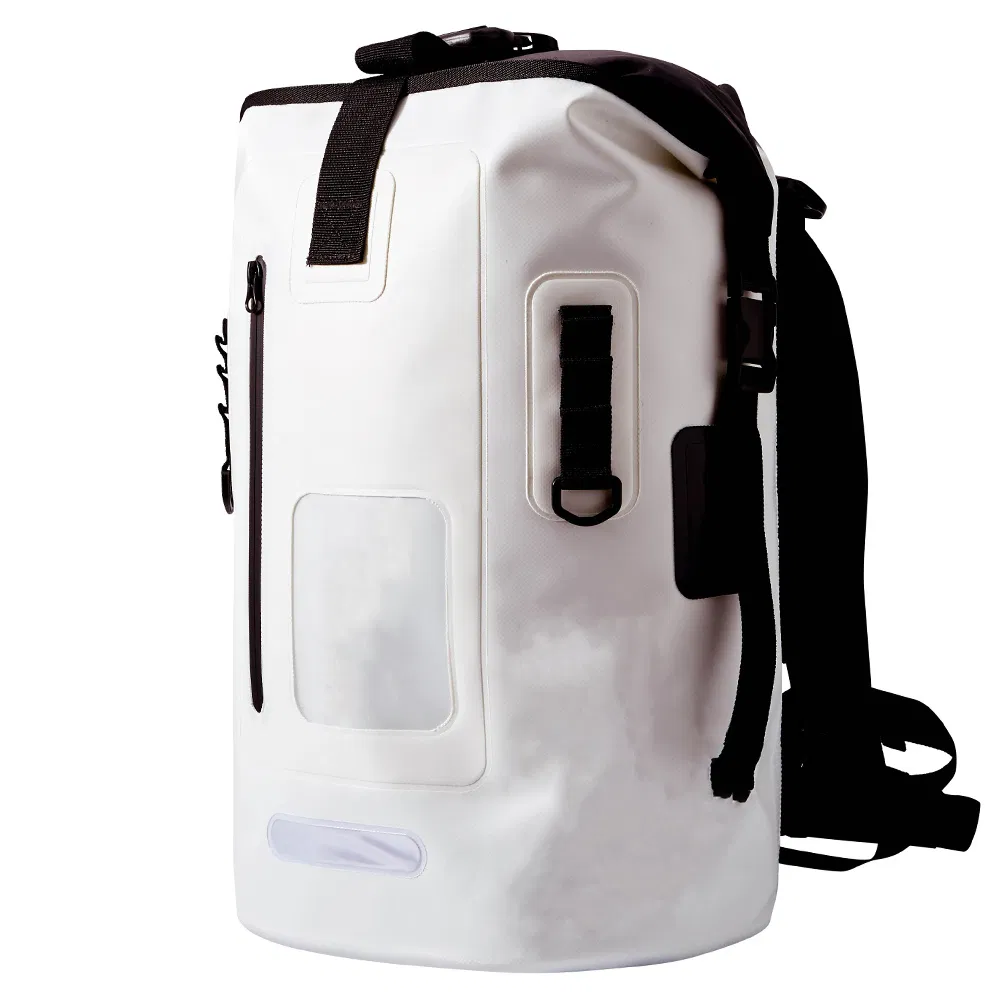 Roll Top PVC Drybag Diving Gear Flipper Carrying Backpack