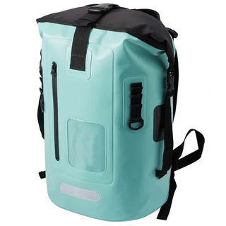Roll Top PVC Drybag Diving Gear Flipper Carrying Backpack