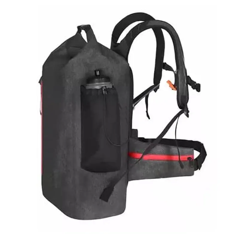 Leyi Recycled Roll Top Bag Waterproof Travel Shoulder Backpack