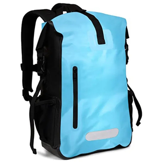 OEM ODM 35L 40L 50 Waterproof Backpack 100% Waterproof Roll Top Bag Backpack Dry Bag for Hiking Camping Outdoor