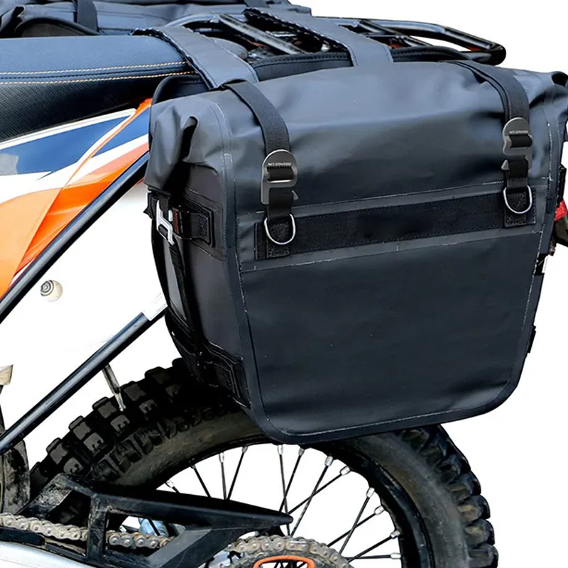 Leyi Custom Logo Travel PVC Waterproof Delivery Bag Motorcycle, Saddle Bag Motorcycle Side Bags