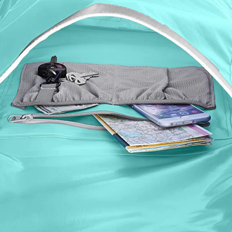 Dry Bag 35L Foldable Waterproof Custom Logo PVC Dry Bag Backpack with Exterior Zipper Pocket