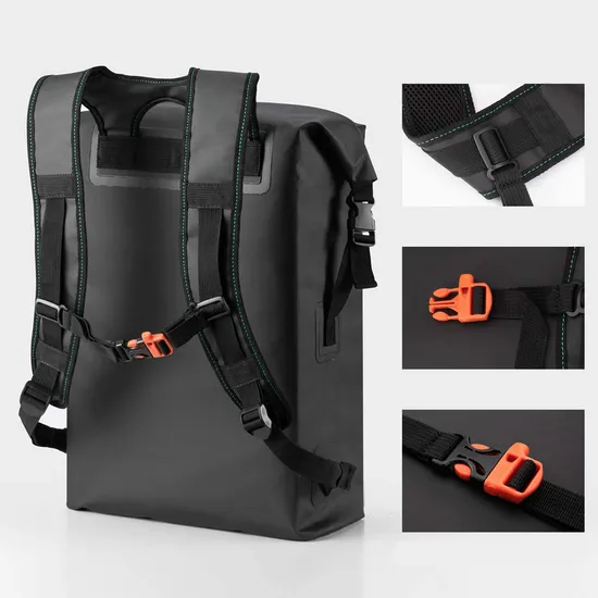Leyi Waterproof Custom Logo Laptop Bag Business Shoulder School Backpack