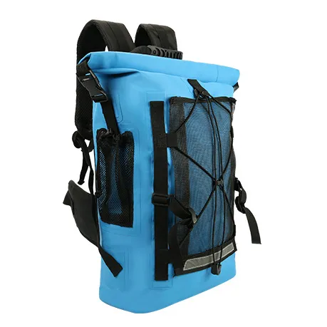 Leyi New Style Custom Waterproof Leather Backpack Outdoor Travel Leisure Shoulder Bag