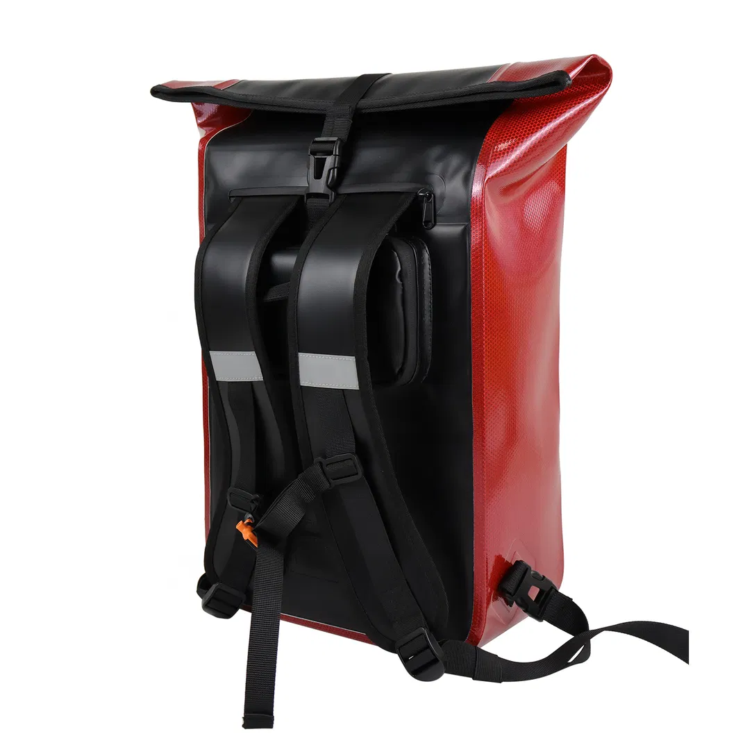 Custom Logo Waterproof Bicycle Pannier Bag Inside Laptop Pocket Travel Bag Bike Seat Bag