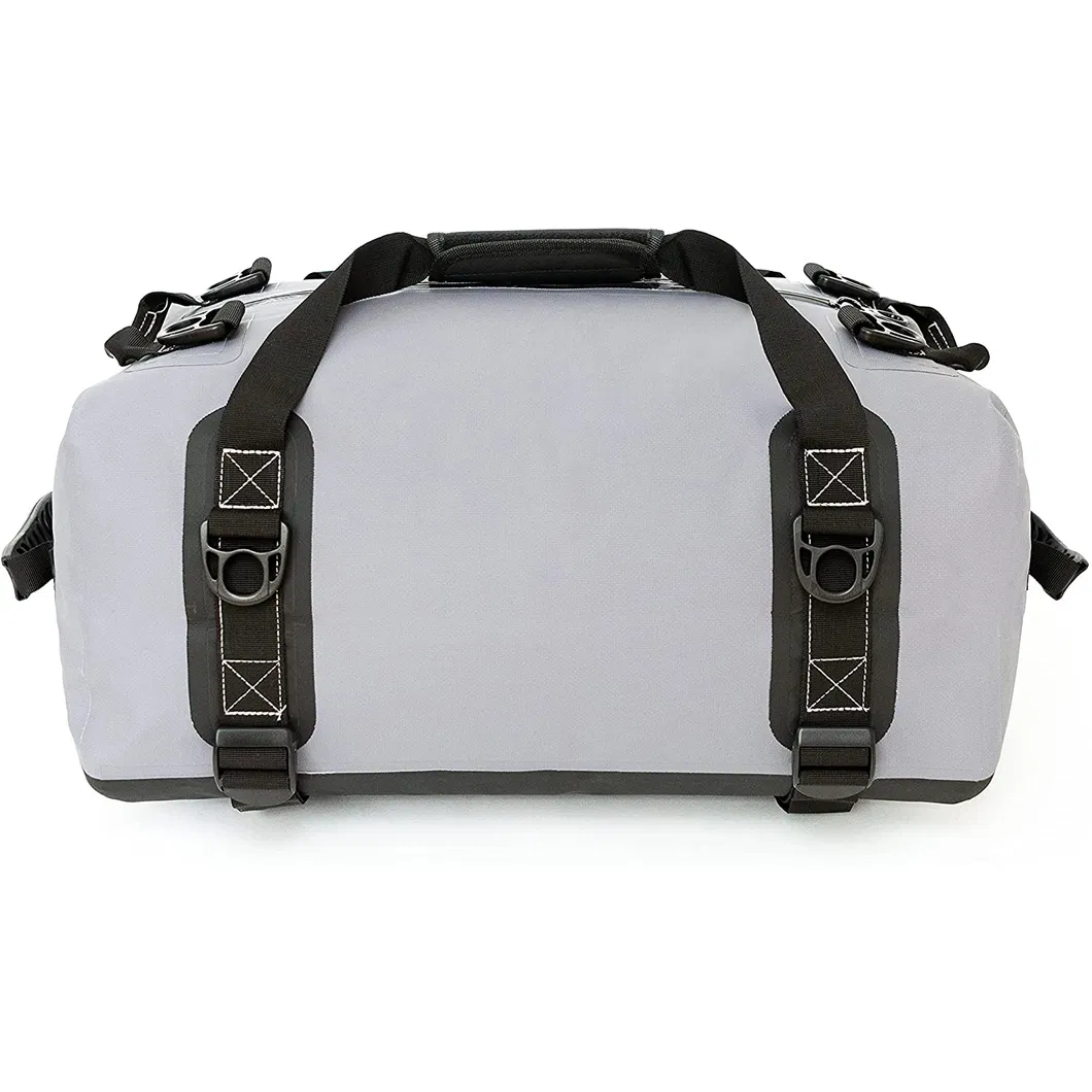 Leyi Outdoor Waterproof Backpack TPU PVC Shoulder Tote Travel Duffel Bag