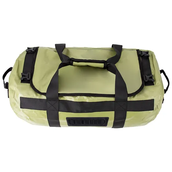 Leyi Outdoor Traveling Sport Gym Backpack 100% Waterproof Heavy Rain Zipper Duffel Bag