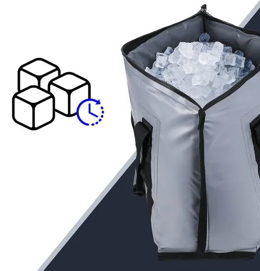Waterproof Insulated Picnic Bag Soft Cooler Bags, Ice Cooler Fishing Reel Bags, Fish Transport Bags