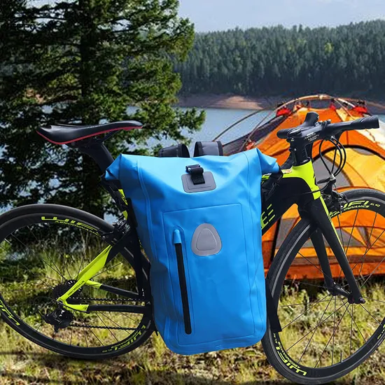 Leyi Custom Logo Lightweight Hiking Waterproof Reflective Bicycle Backpack Outdoor Cycling Luggage Bike Bag