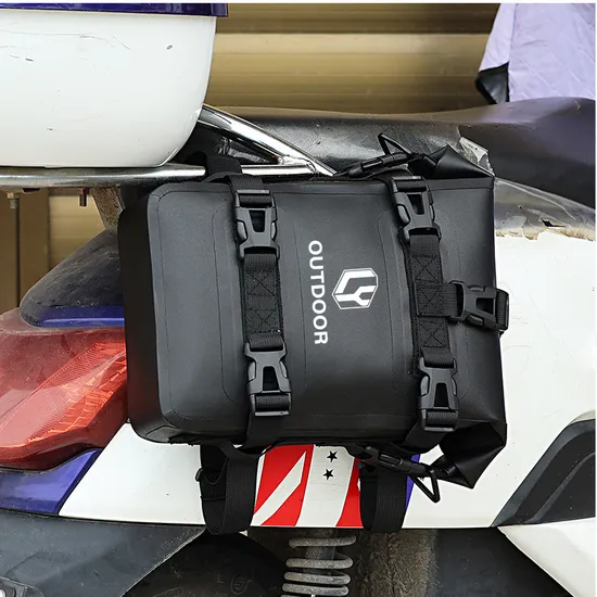 Leyi Waterproof Motorcycle Riding Sports Waist Backpack Buckle Folding Unisex Custom Logo Saddle Bag
