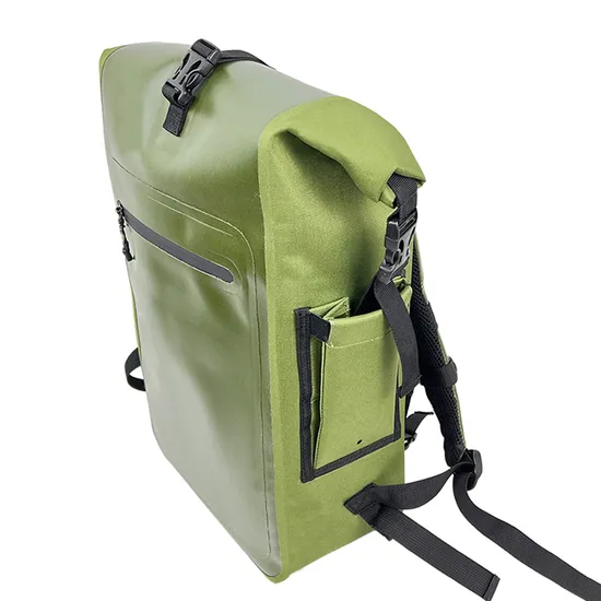Leyi Rolltop Waterproof Backpack Leather Washed Canvas Backpack Outdoor Activities Large Travel Custom Backpack Manufacturer