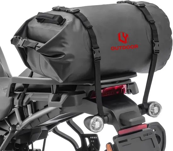 Leyi Custom Waterproof Touring Moto Backpack Outdoor Sports Motorcycle Duffel Tail Travel Bag
