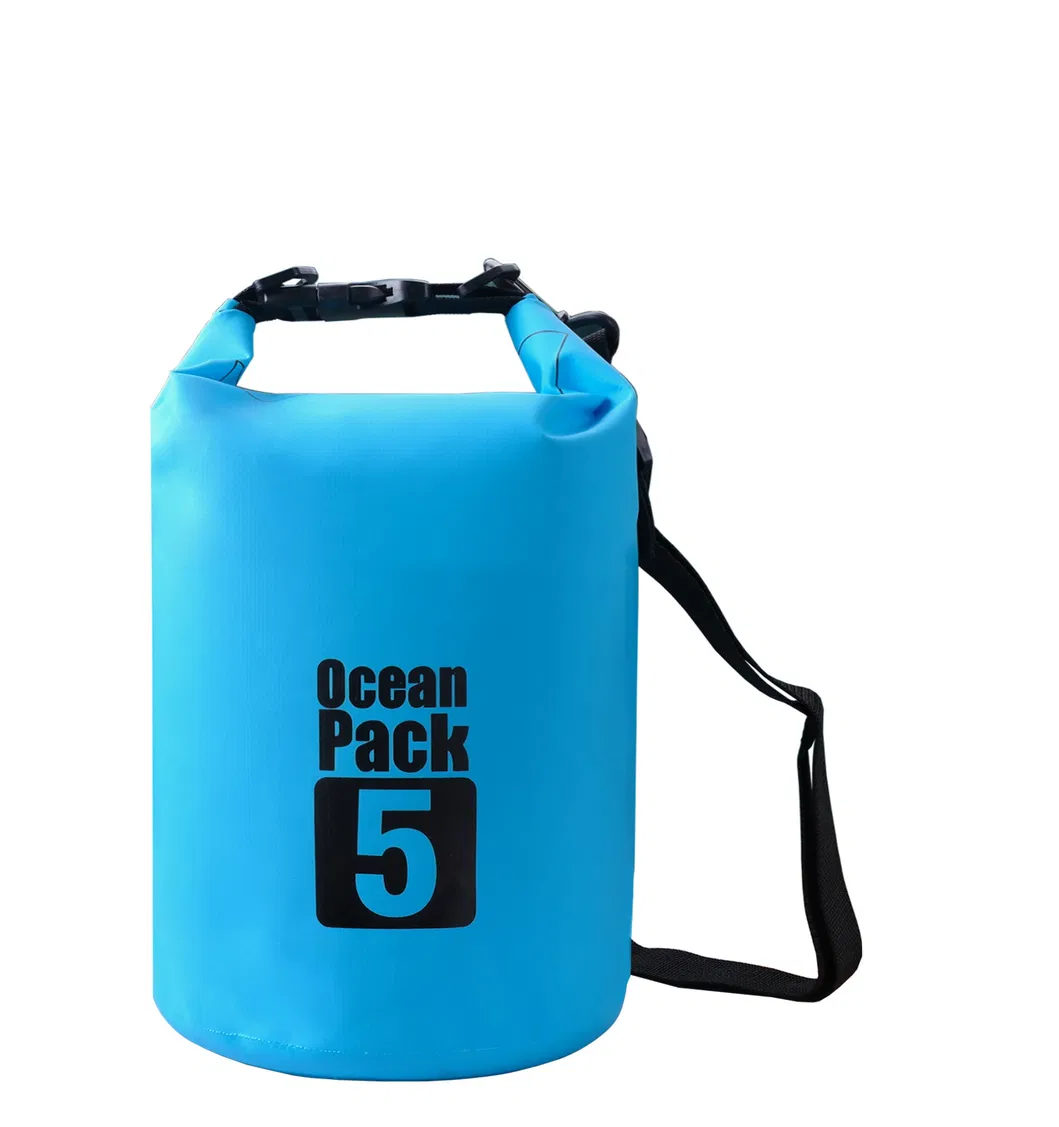 Leyi Dry Bag with Customised Logo, PVC Dry Bag Backpack 35LTR, Dry Sack Waterproof Bag Custom Small