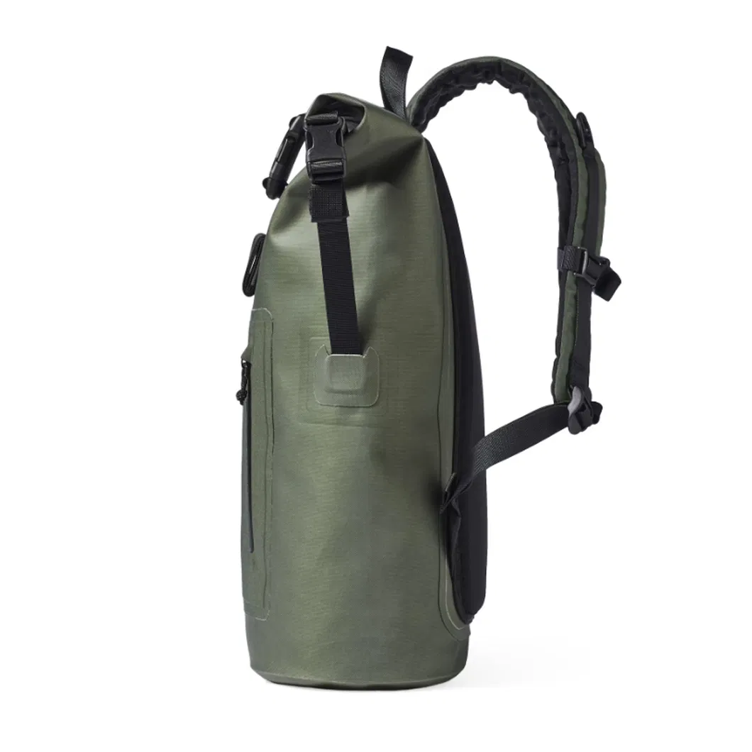 Leyi Custom Hiking 120L Camping Bag, Large Capacity Durable Outdoor Leather Backpack, Dry Bag Backpack Waterproof