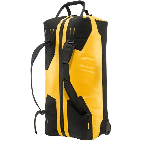 Leyi Small Duffle Bag with Wheels Waterproof Travel Bags with Wheels Golden Duffel Trolly Bag with Wheels