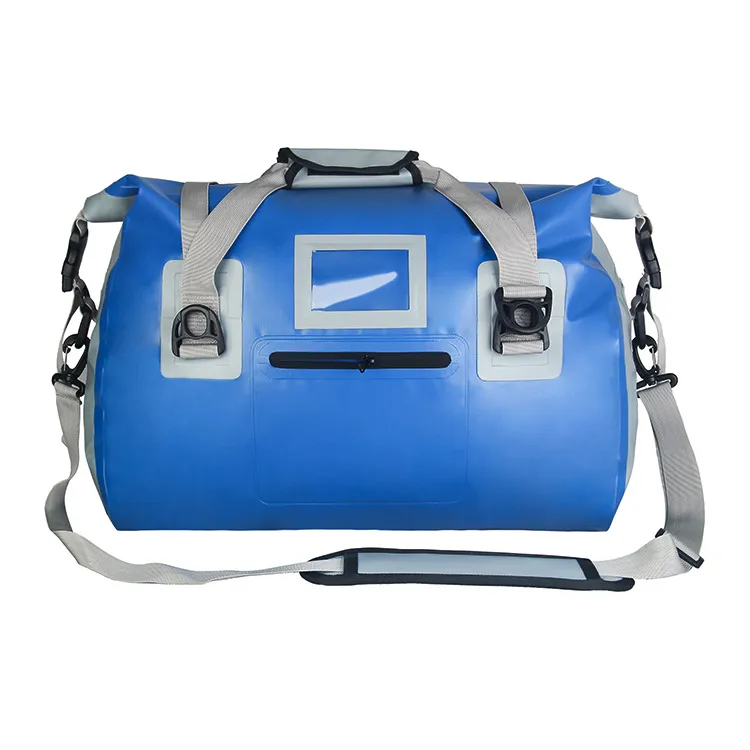 Leyi High Quality Bag Outdoor Sport Organizer Travel Bags Custom, Waterproof Tarpaulingarment Bag Duffle