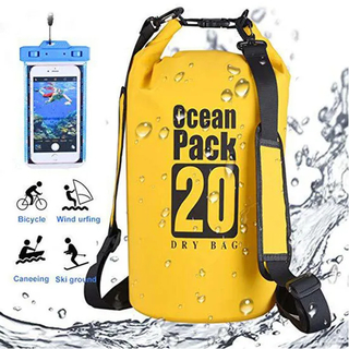 Custom Ocean Pack Dry Bag Backpack Waterproof Pouch Cell Phone Dry Bag Ocean Outdoor Sport PVC Waterproof Dry Bag Custom Logo