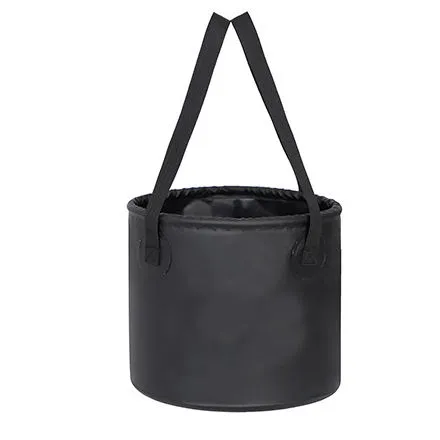 OEM Multifunctional Collapsible Bucket Water Container Outdoor Waterproof Camping Folding Fishing Bucket with Handle