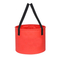 OEM Multifunctional Collapsible Bucket Water Container Outdoor Waterproof Camping Folding Fishing Bucket with Handle