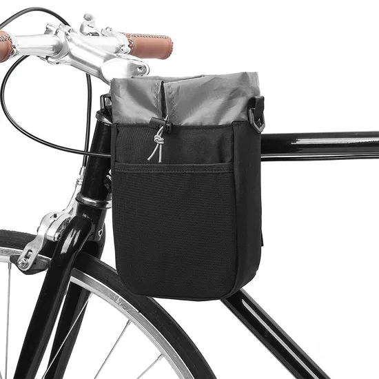 Leyi Custom Bicycle Basket Handlebar Bag Bike Front Bicycle Front Frame Handlebar Bag Bicycle Top Tube Bag