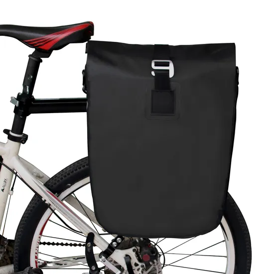 Leyi Bike Bags Saddle Bicycle Waterproof, Bicycle Pannier Rack Bag, Bag Outdoor Cycling Pouch Riding Pack Bag for Bike