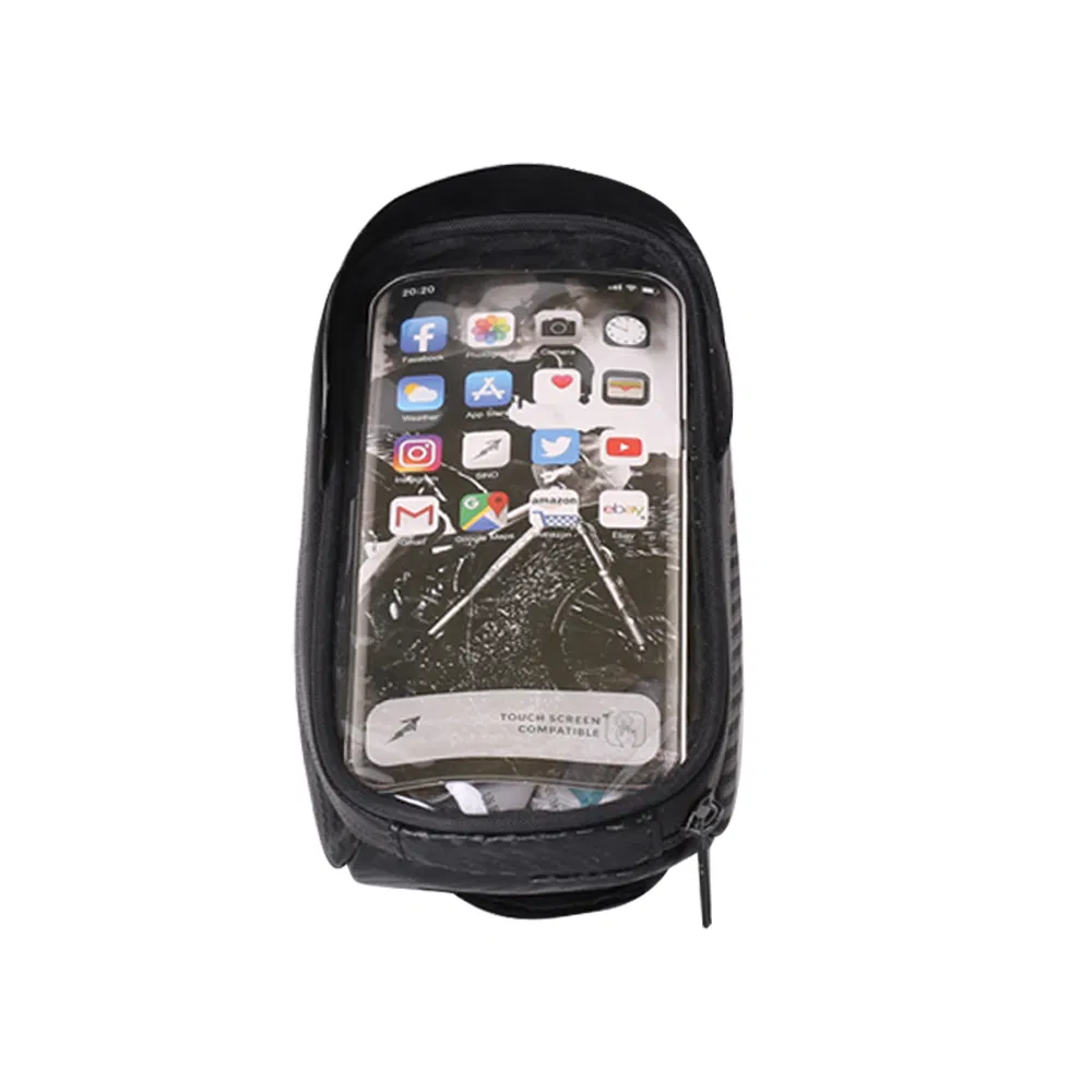 Leyi Phone Case Mobile Holder Cycling Top Tube Bag, Waterproof Bicycle Bag 3 in 1, Cycling Pouch Riding Bicycle Handlebar Bags