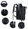 Leyi High-Capacity Outdoor Black Backpack Travel Bag, Bag Waterproof Laptop Sleeves Women Laptop Bag